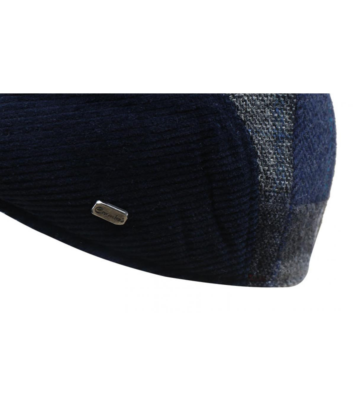 gorra patchwork azul lana gorra patchwork azul lana